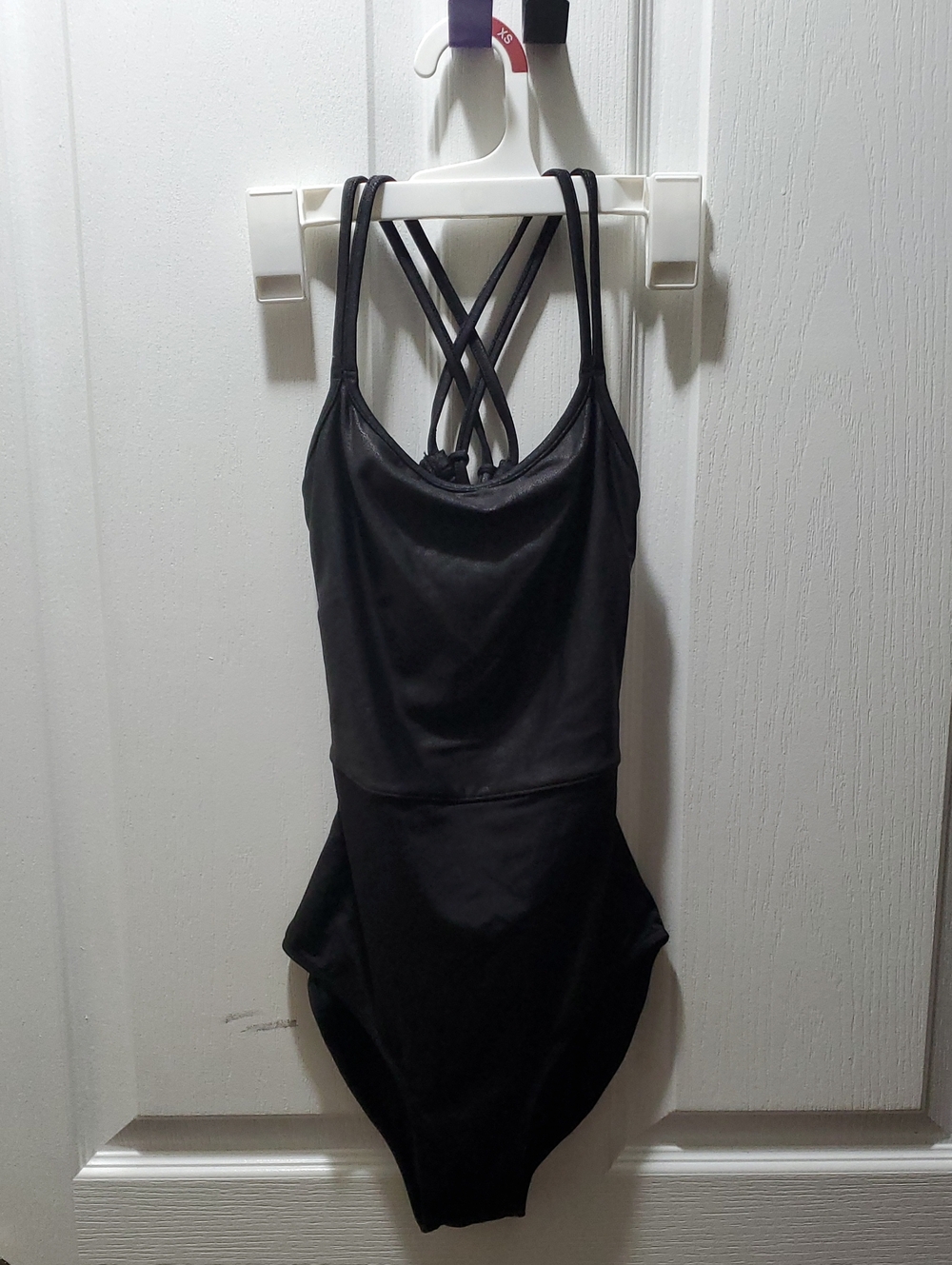 Bloch Black Strappy Leotard